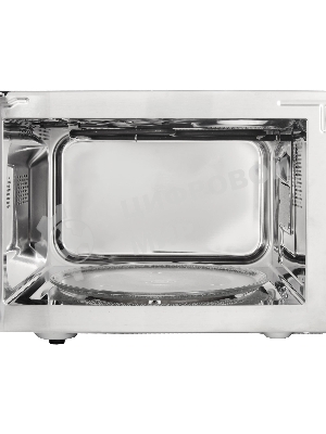 Микроволновая печь BBK 25MWC-992T/WB белый/черный, 25 л, 900 Вт, переключатели - кнопки, поворотный механизм