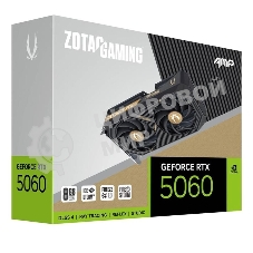 Видеокарта Zotac RTX 5060 AMP 8Gb GDDR7 128bit 3xDP HDMI 2FAN MEDIUM PACK