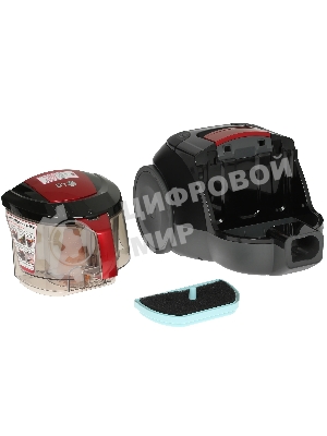 Пылесос LG VC5320NNTR красный/серый, 380/2000 Вт, уборка сухая, пылесборник контейнер 1.3 л