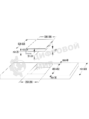 Варочная панель Gorenje ECT321BCSC, конфорок: 2 шт., стеклокерамика, независимая, черный