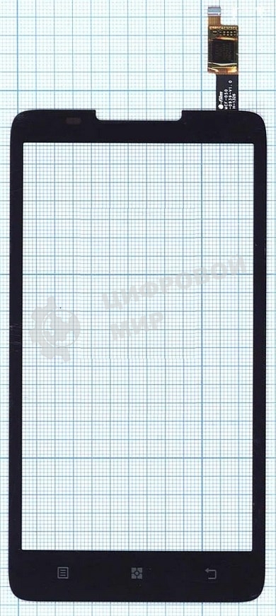 Сенсорное стекло (тачскрин) для Lenovo A656, черное