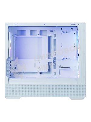 Компьютерный корпус ZALMAN P30 AIR, MATX, белый, WINDOW, 2xCombo (3.5'' or 2.5''), 3x2.5