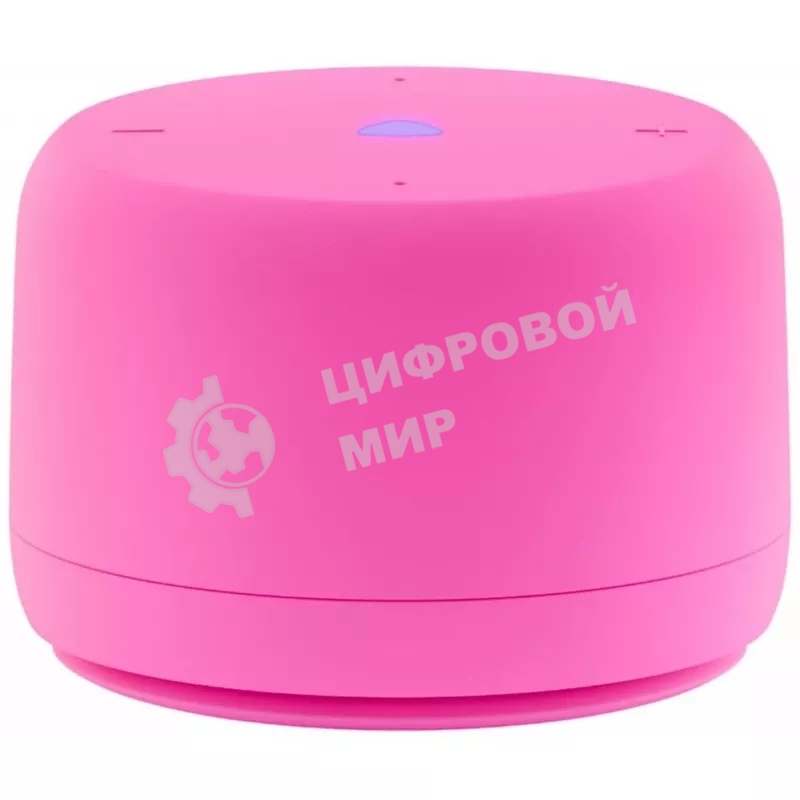 Умная колонка Яндекс Станция Лайт 2 с Алисой, без часов, 6 Вт, модель YNDX-00028 (розовый)