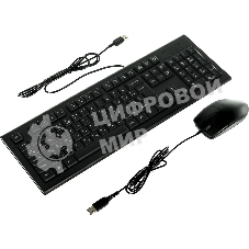Комплект клавиатура + мышь A4 Bloody KR-8520D, USB, Wired, черный