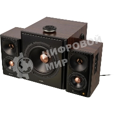 Колонки Edifier S360DB Brown (2.1,70W RMS, дерево, Bluetooth 4.1,ДУ)