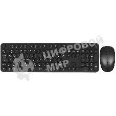 Комплект клавиатура+мышь Rapoo X260S беспроводной, USB, 1000 DPI, чёрный