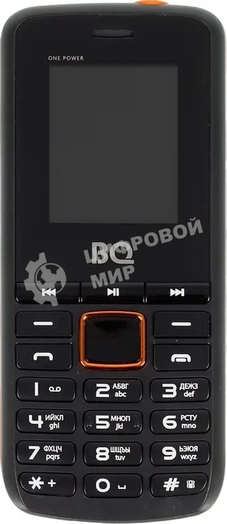 Мобильный телефон BQ 1846 One Power черный/оранжевый