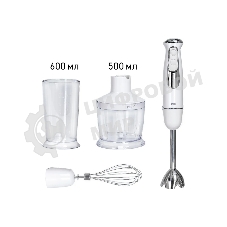 Блендер погружной JVC JK-HB5122 1200 Вт, 2 скорости, 5 уровней мощности