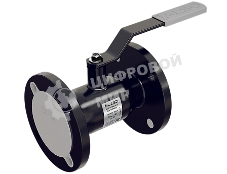 Кран шаровой фланцевый полнопроходной DN 65 PN 25 Ст.20