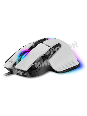 Мышь проводная SVEN RX-G990 белый, 12400 dpi, USB, кнопки - 9