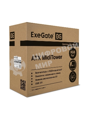 Компьютерный корпус Miditower ExeGate EVO-8225