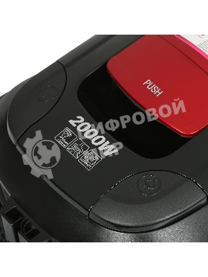 Пылесос LG VC5320NNTR красный/серый, 380/2000 Вт, уборка сухая, пылесборник контейнер 1.3 л