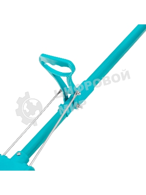 Швабра отжимная Home Palisad 110 см, губка PVA 26х5,5х6 см, телескопическая рукоятка, бирюзовая