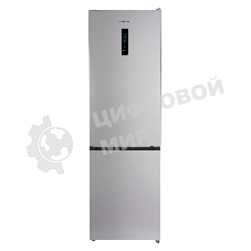 Холодильник Nordfrost RFC 390D NFS серебристый двухкамерный 240/95л морозилка снизу