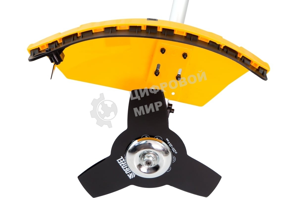 Триммер бензиновый Denzel DR-43, 43 см3, неразъемная штанга, состоит из 2 частей