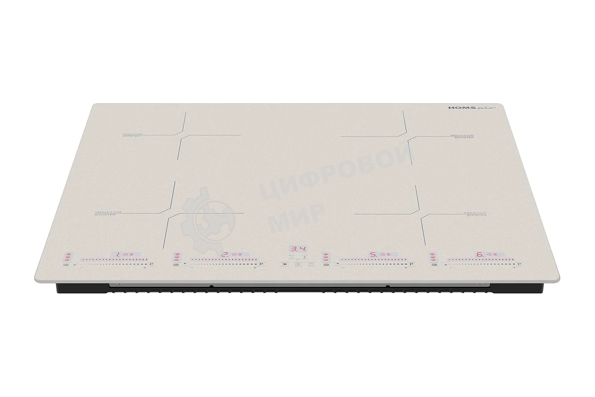 Индукционная варочная панель HOMSair HIC64SBG Inverter независимая, бежевый