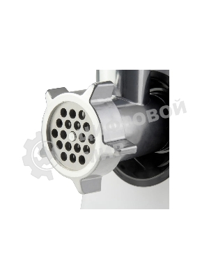 Мясорубка электрическая Galaxy GL 2411 белый, 1200 Вт, 1.3 кг/мин, реверс, защита от перегрузки, металлический лоток, насадки - 5