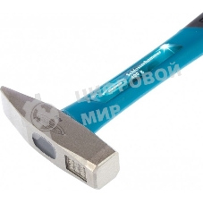 Молоток слесарный Gross 10274 400 г, квадратный боек, фибергласовая обрезиненная рукоятка