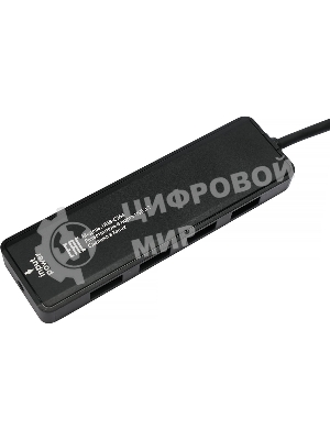 USB-концентратор Gembird UHB-C364, USB 3.0, USB 4 порта, USB Type-C / с доп питанием