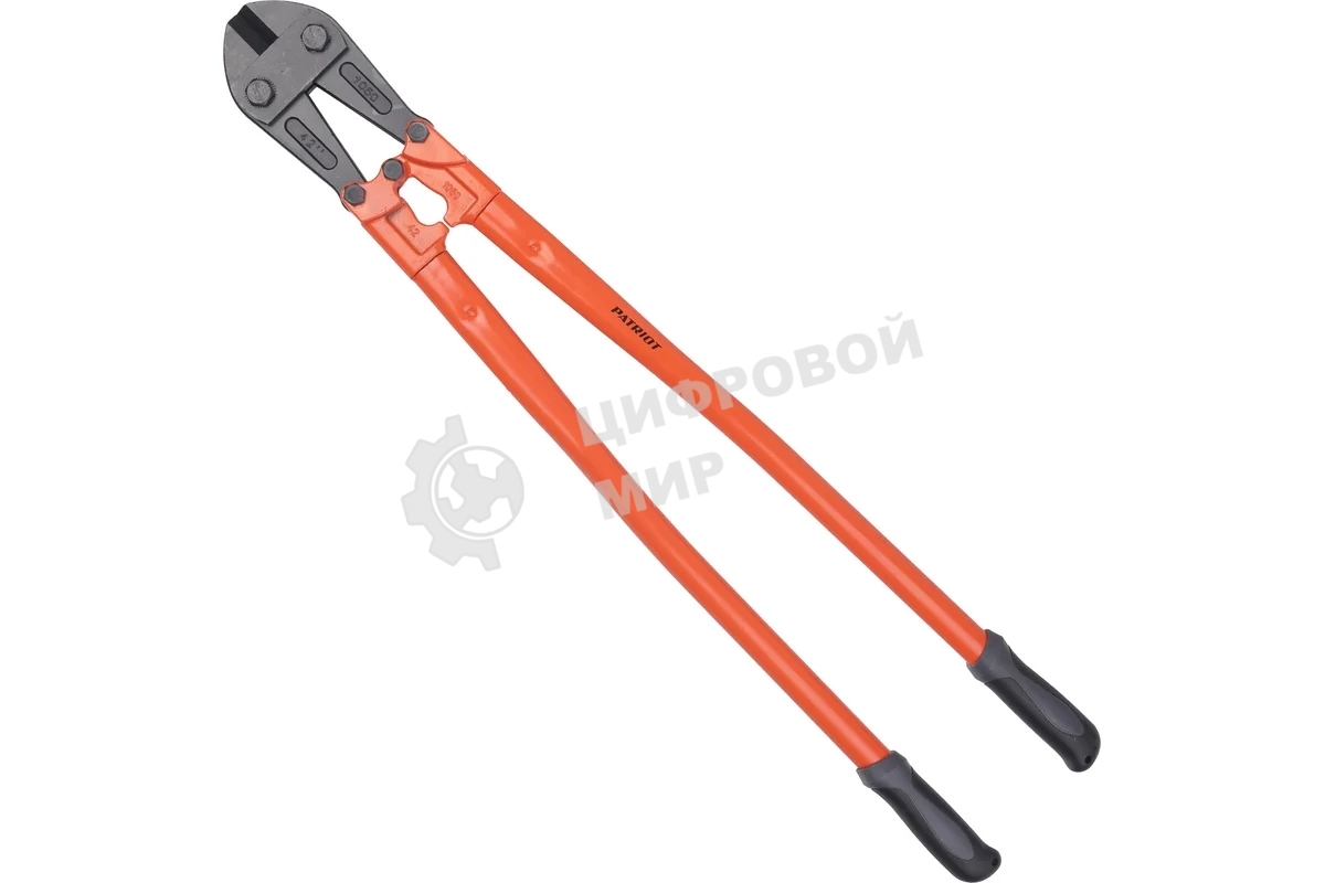Болторез Patriot CMP-1067 мм, Cr-Mo, 2компонент. прорезиненные рукоятки, 40HRC, d 14-19мм, индивид.коробка, 1067 мм (42