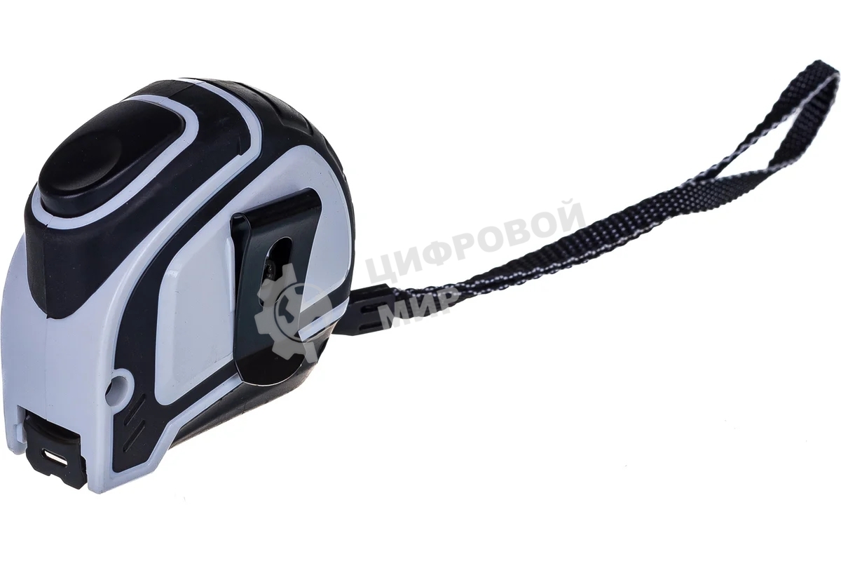 Рулетка Matrix Autostop, 3 м х 16 мм двухкомпонентный корпус