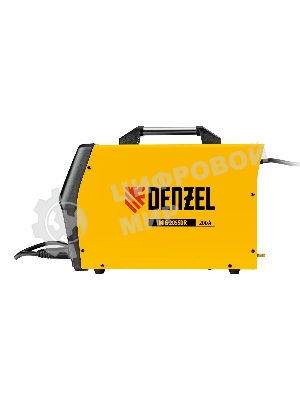 Аппарат инвертор. полуавтомат. cварки Denzel IMIG-205SDR, 200 А, ПВ 60%, катушка 5 кг