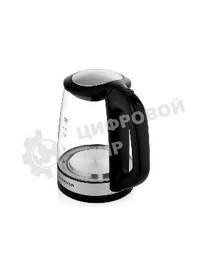 Чайник электрический BRAYER BR1040BK 2220Вт, 2 л, стекл., черный.