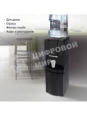 Кулер для воды Starwind SW-1001CB, верхняя загрузка, нагрев 95 °С, охлаждение 4 °С, черный