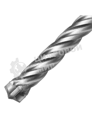 Бур по бетону Denzel цельная крестовая пластина, 12x215 мм, SDS PLUS