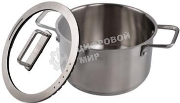 Кастрюля ATTRIBUTE ASA004 ARGENTO 5 л, 24 см, индукция