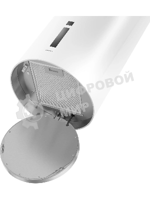 Вытяжка островная Maunfeld Lee Isla 39 белый, 38 см, 1000 куб. м/ч, 52 дБ (sensor)