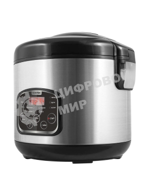 Мультиварка Centek CT-1490 (сталь)скороварка,1000Вт; 5.0л, 8 программ, ненагр крышка, а/п покр(4)
