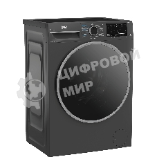 Стирально-сушильная машина Beko B3DFR57H22A антрацит, загрузка фронтальная 7.5кг, 1200 об/мин., класс: B