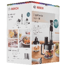 Блендер погружной Bosch MSM6M871 1200 Вт, черный
