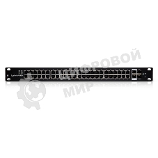 Коммутатор Ubiquiti EdgeSwitch 48 500W (ES-48-500W), 48×1 Гбит/с PoE + 2×1 Гбит/с SFP + 2×10 Гбит/с SFP+, управляемый