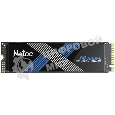 Накопитель SSD Netac NV7000-Q, 4Tb, M.2 2280, PCIe 4.0 x4, NVMe, R/W 7100/6200, с радиатором