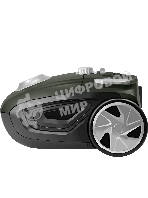 Пылесос Aresa AR-2402 зеленый, 380/1800 Вт, уборка сухая, пылесборник мешок 3,5 л