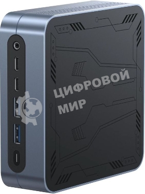 Мини ПК Chuwi LarkBox S i3 1220P (1.5) 16Gb SSD 512Gb UHDG Win 11Pro GbitEth WiFi BT 90W серый/черный