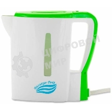 Чайник электрический Великие Реки Мая-1 бело-салатовый