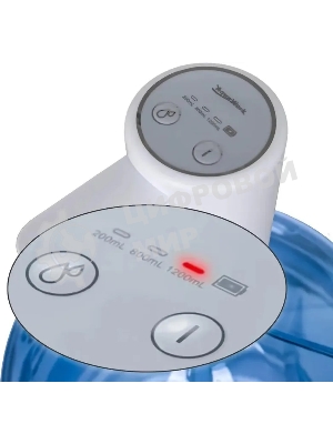 Помпа для 19л бутыли Aqua Work A2 электрический белый картон