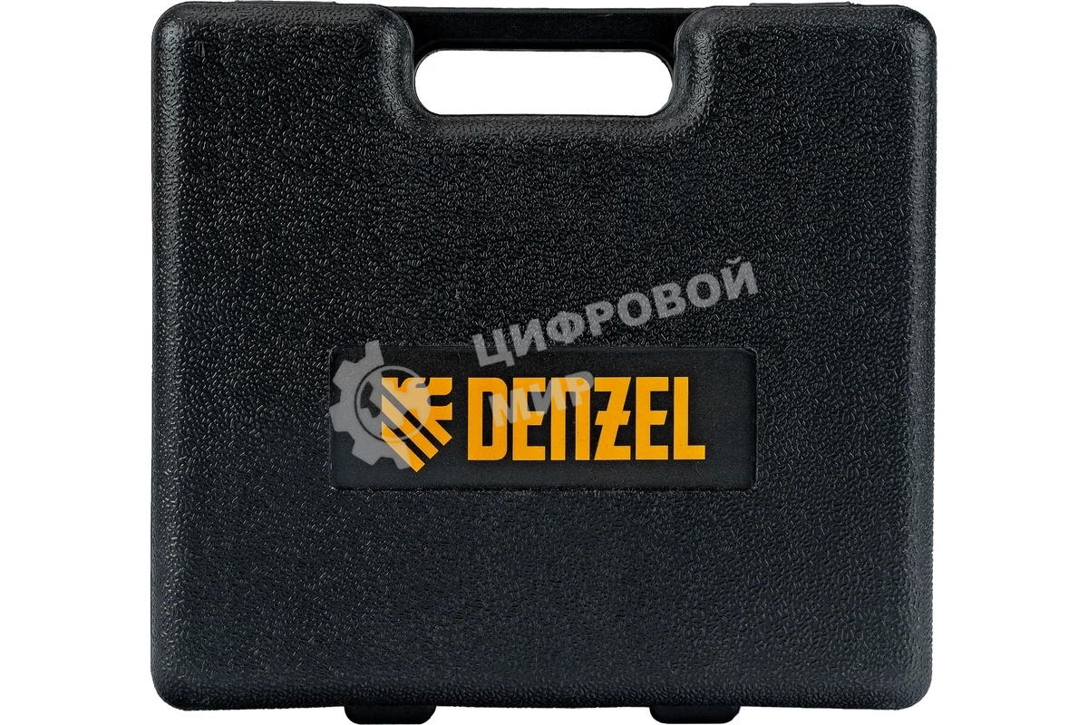 Ударный пневмогайковерт Denzel IW860+набор головок, 1/2