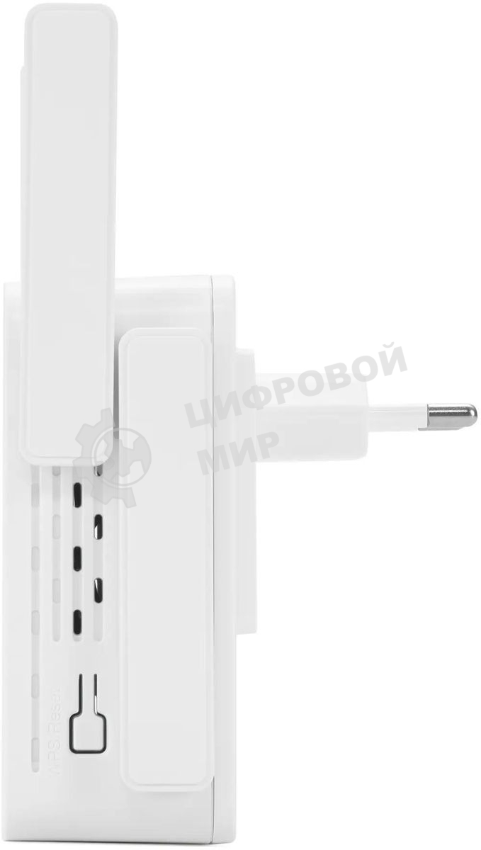 Повторитель беспроводного сигнала Digma D-WR310 (D-WR310V2) N300 Wi-Fi белый