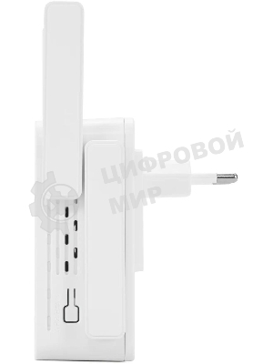 Повторитель беспроводного сигнала Digma D-WR310 (D-WR310V2) N300 Wi-Fi белый