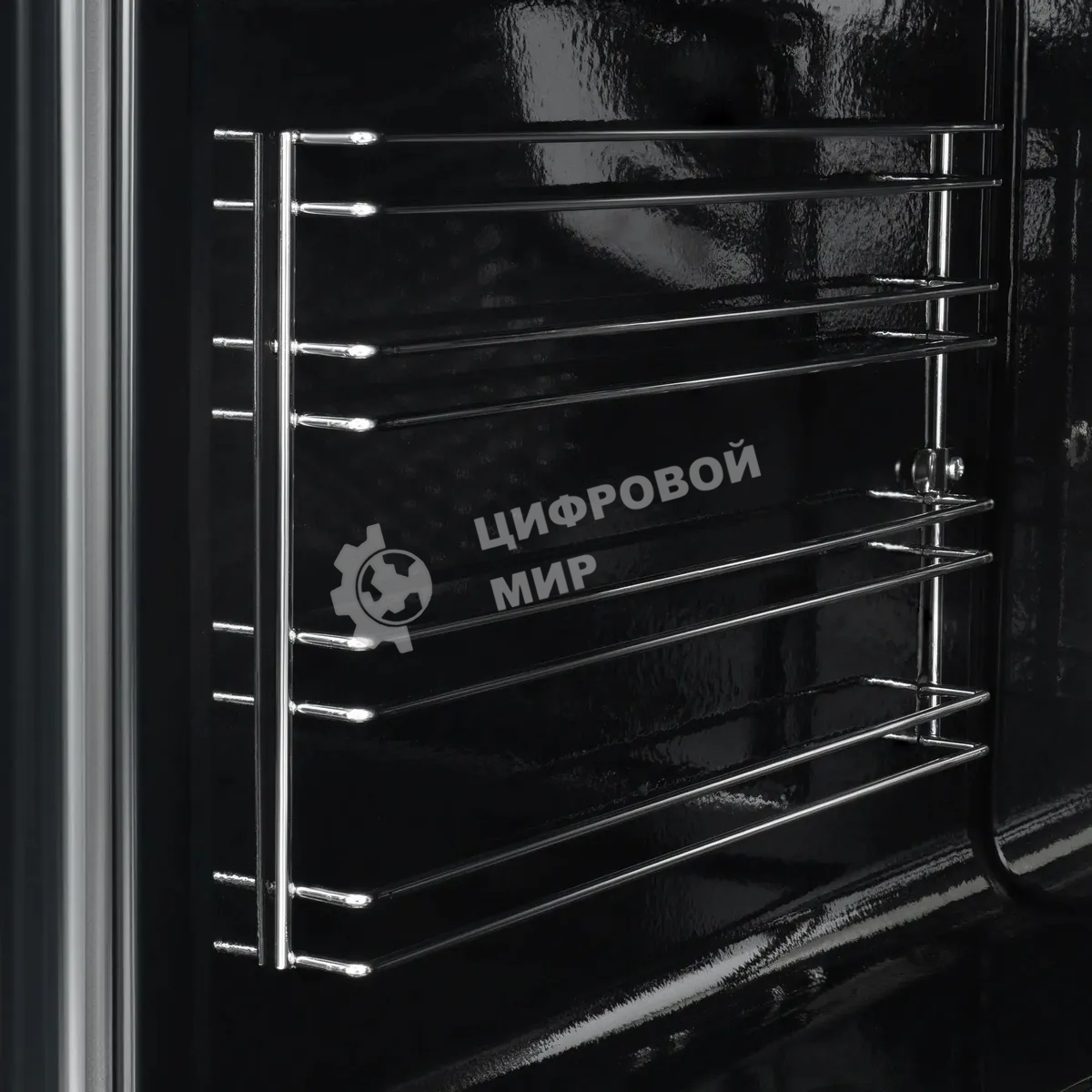 Духовой шкаф электрический Hyundai 6006.03 BG черное стекло