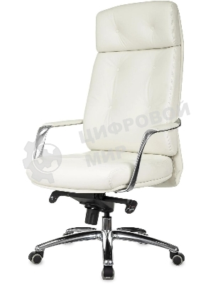 Кресло Бюрократ DAO/WHITE белый, кожа