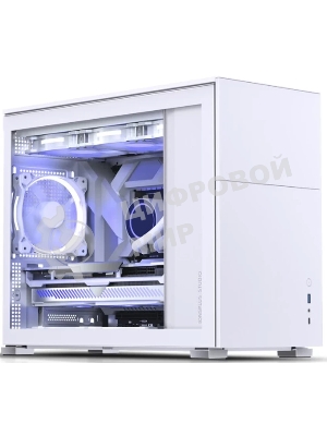 Компьютерный корпусMini-Tower/ Case JONSBO D31 STD, Mini-Tower, TG, no fan, 1xUSB-A 3.2 + 1xUSB-C 3.2, mATX, mDTX, mITX белый