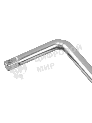 Вороток Г-образный Denzel 375x100 мм, квадрат 1/2