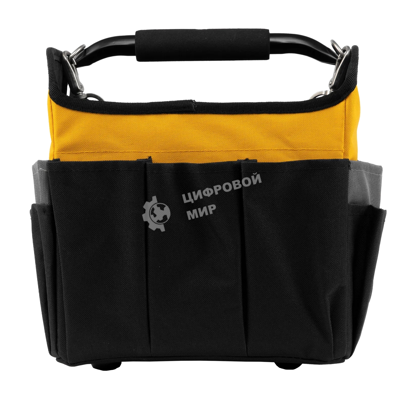 Переноска для инструмента Denzel 260х240х300 мм, 22 кармана, наплечный ремень