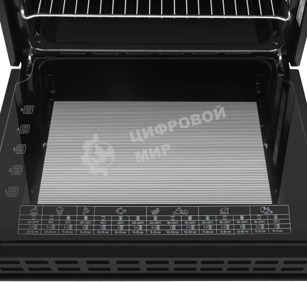 Шкаф духовой электрический Maunfeld AEOH60102S, 60л, дверца с 3 стеклами, нержавеющая сталь