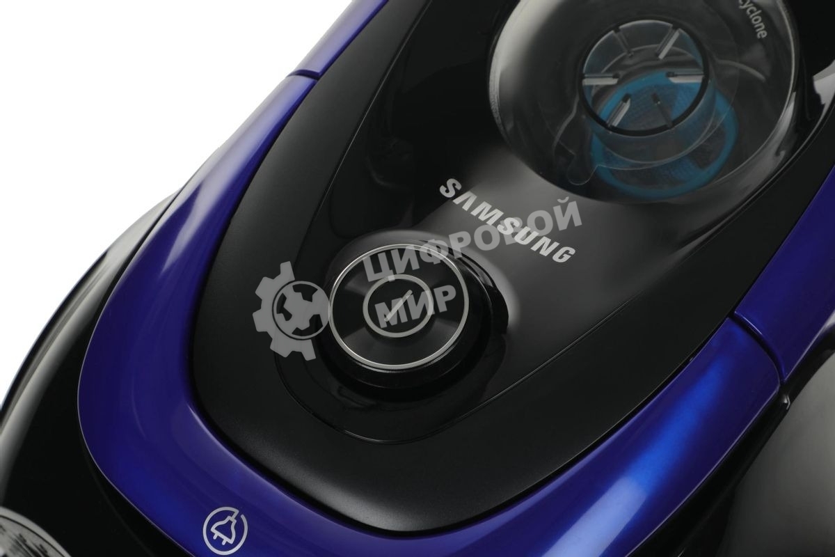 Пылесос Samsung VC18M21A0SB синий, 380/1800 Вт, уборка сухая, пылесборник контейнер 1.5 л